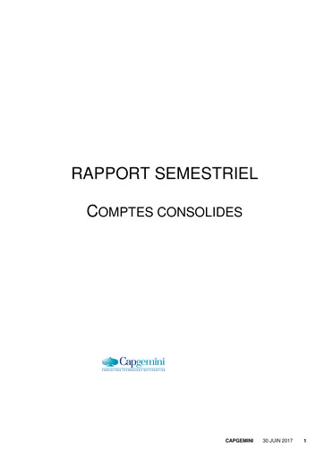 Thumbnail Capgemini Half-year Report 2017-h1