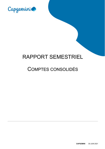 Thumbnail Capgemini Half-year Report 2021-h1