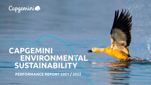 Miniature Capgemini Rapport de durabilité 2021-2022