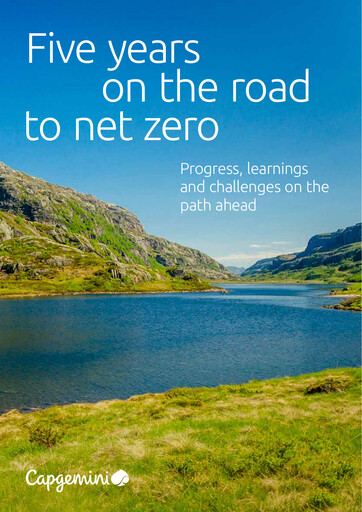 Thumbnail Capgemini Sustainability Report 2025
