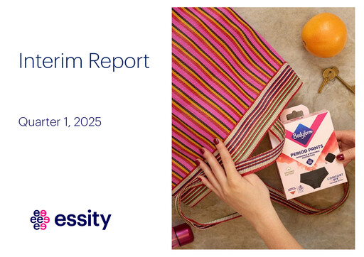 Vorschaubild Essity Quartalsbericht 2025-q1