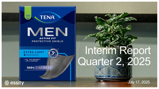 Vorschaubild Essity Quartalsbericht 2025-q2