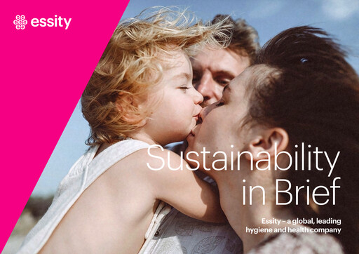Vorschaubild Essity Nachhaltigkeitsbericht 2023