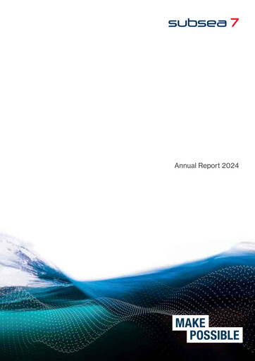 Thumbnail Subsea 7
 Annual Report 2024
