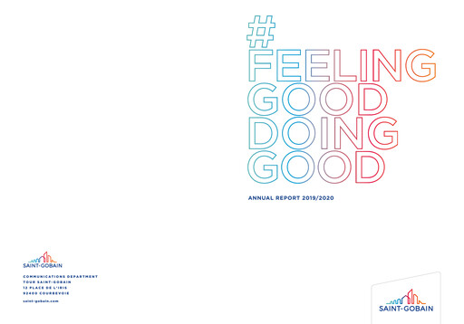 Thumbnail Compagnie de Saint-Gobain Annual Report 2019-2020