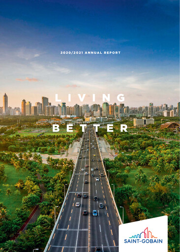 Thumbnail Compagnie de Saint-Gobain Annual Report 2020-2021