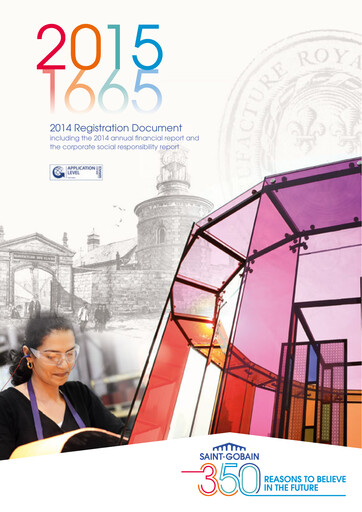 Thumbnail Compagnie de Saint-Gobain Universal Registration Document 2014