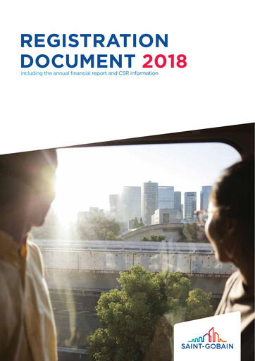 Thumbnail Compagnie de Saint-Gobain Universal Registration Document 2018