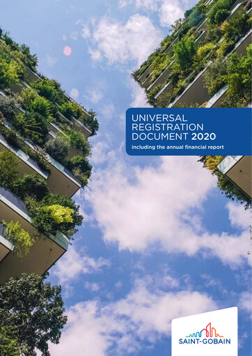 Thumbnail Compagnie de Saint-Gobain Universal Registration Document 2020