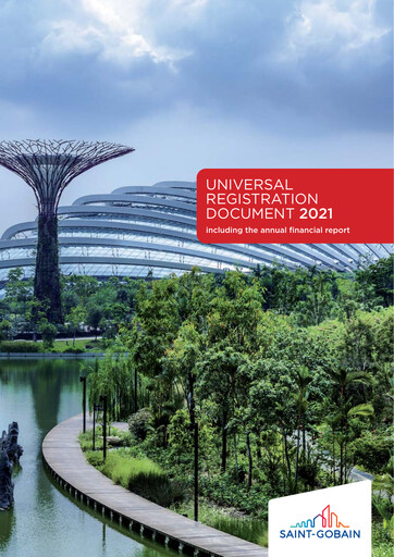 Thumbnail Compagnie de Saint-Gobain Universal Registration Document 2021