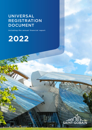 Thumbnail Compagnie de Saint-Gobain Universal Registration Document 2022