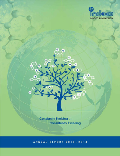 Thumbnail Indoco Remedies
 Annual Report 2014