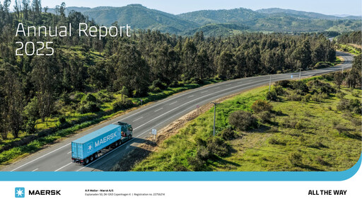 Thumbnail Maersk Annual Report 2025