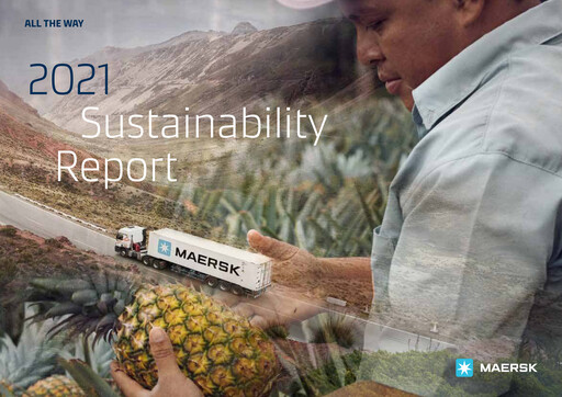 Thumbnail Maersk Sustainability Report 2021