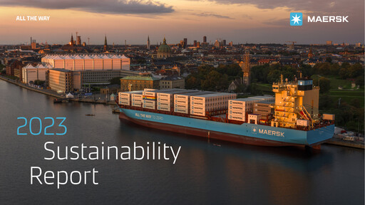 Thumbnail Maersk Sustainability Report 2023