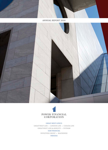 Thumbnail Power Financial Annual Report 2010