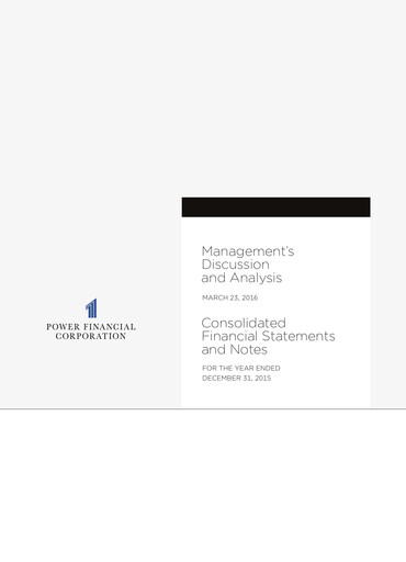 Thumbnail Power Financial Financial Statement 2015
