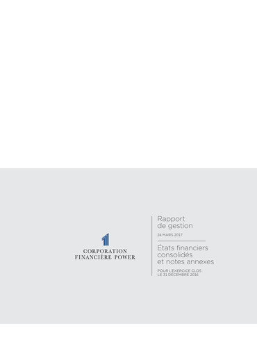 Thumbnail Power Financial Financial Statement 2016