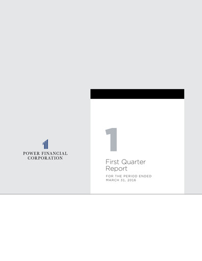 Thumbnail Power Financial Quarterly Report 2016-q1