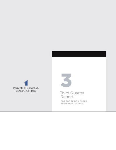 Thumbnail Power Financial Quarterly Report 2016-q3