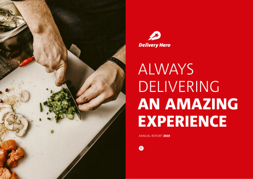 Thumbnail Delivery Hero
 Annual Report 2019