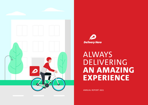 Thumbnail Delivery Hero
 Annual Report 2021