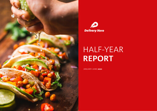 Miniature Delivery Hero
 Rapport semestriel 2020-h1