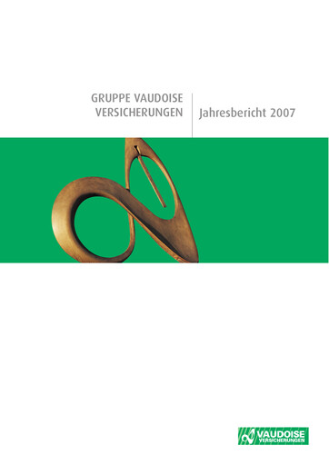 Thumbnail Vaudoise Assurances Annual Report 2007