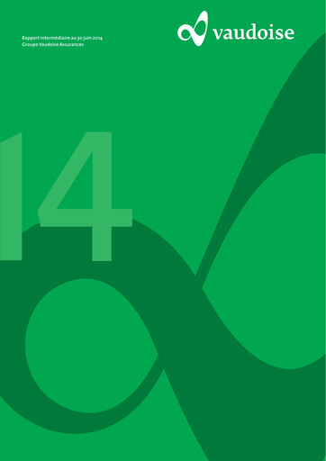 Thumbnail Vaudoise Assurances Half-year Report 2014-h1