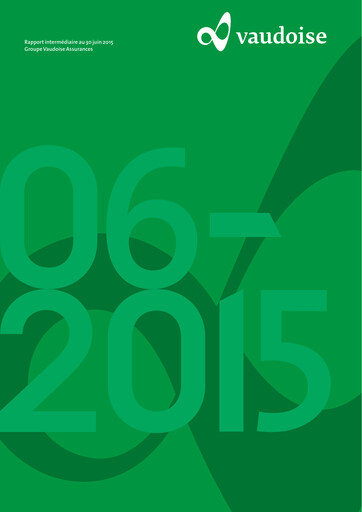 Thumbnail Vaudoise Assurances Half-year Report 2015-h1