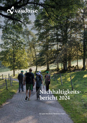 Miniature Vaudoise Assurances Rapport de durabilité 2024