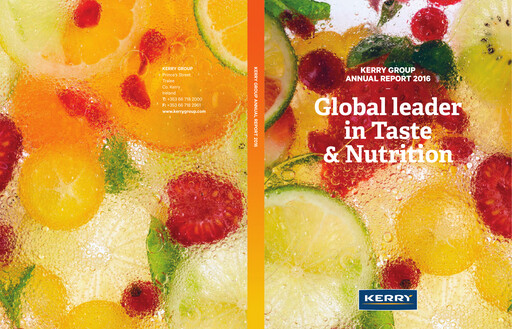 Thumbnail Kerry Group Annual Report 2016