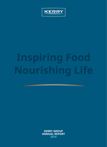 Thumbnail Kerry Group Annual Report 2019