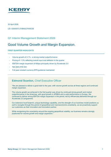 Thumbnail Kerry Group Quarterly Report 2026-q1