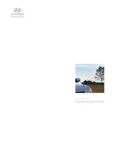 Thumbnail Hyundai Annual Report 2005