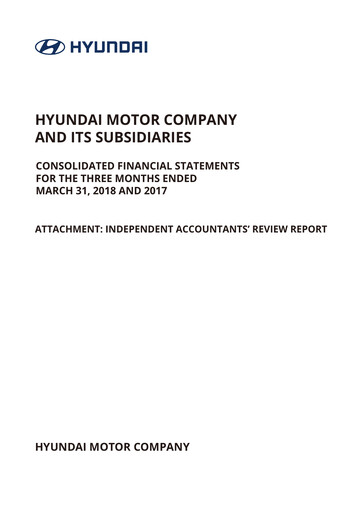 Thumbnail Hyundai Quarterly Report 2018-q1