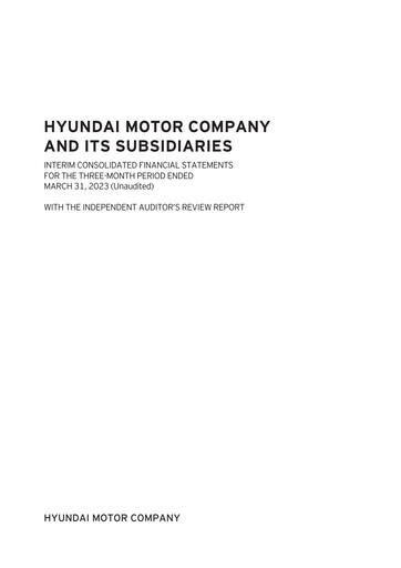 Thumbnail Hyundai Quarterly Report 2023-q1