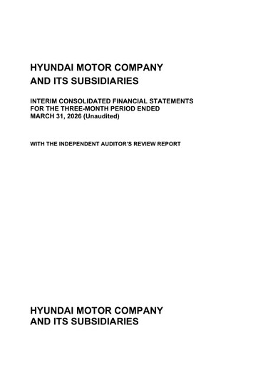 Vorschaubild Hyundai Quartalsbericht 2026-q1