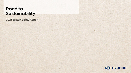 Vorschaubild Hyundai Nachhaltigkeitsbericht 2021