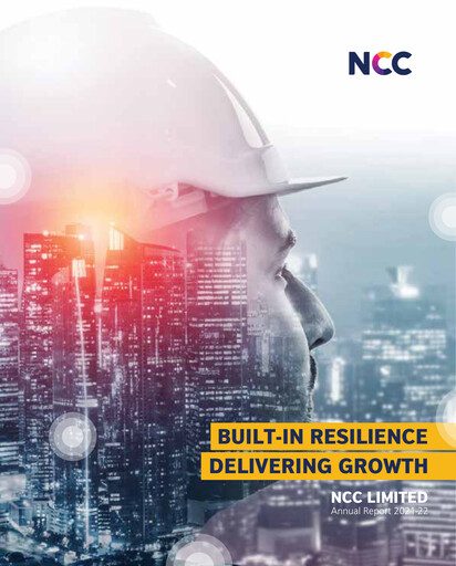 Thumbnail NCC Limited Annual Report 2021-2022