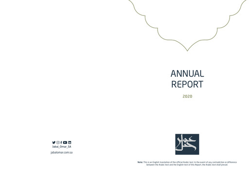 Thumbnail Jabal Omar Development Annual Report 2020