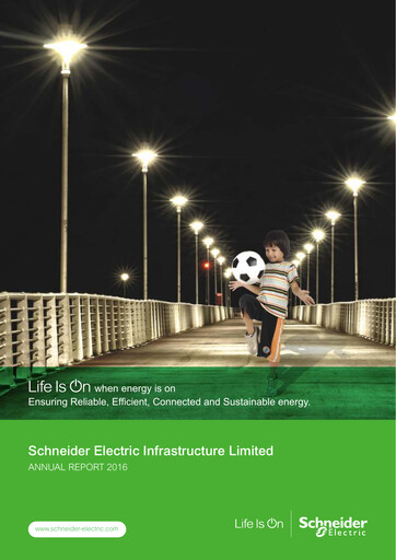 Thumbnail Schneider Electric Infrastructure Annual Report 2015-2016