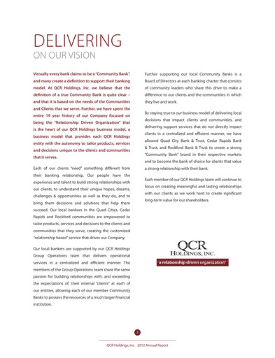Vorschaubild QCR Holdings
 Jahresbericht 2012