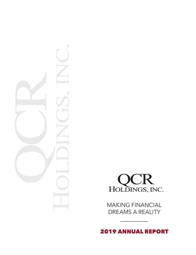 Vorschaubild QCR Holdings
 Jahresbericht 2019