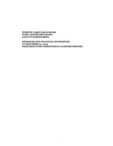 Thumbnail VakıfBank Financial Statement 2019