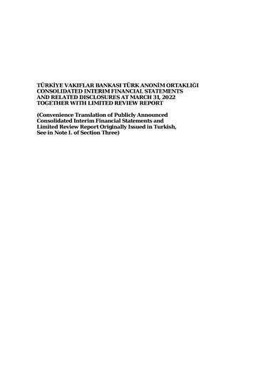 Thumbnail VakıfBank Quarterly Report 2022-q1