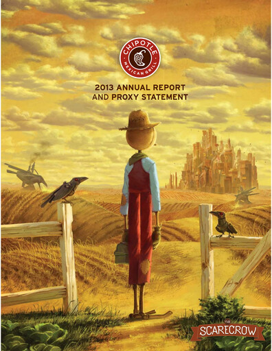 Thumbnail Chipotle Mexican Grill Annual Report 2013