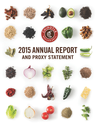 Thumbnail Chipotle Mexican Grill Annual Report 2015