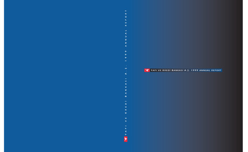 Thumbnail Yapı Kredi
 Annual Report 1999