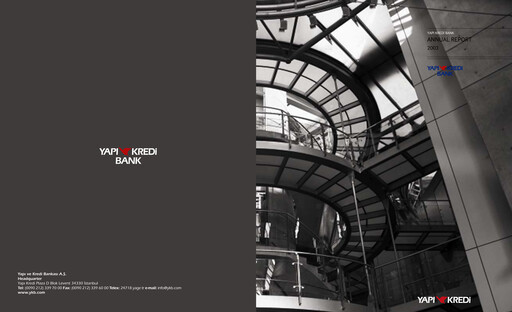 Thumbnail Yapı Kredi
 Annual Report 2003